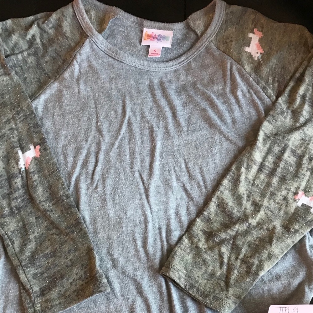 Small Heathered VGUC LuLaRoe Digi Unicorn Randy